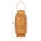 Hello Honey® 19" Natural Artisanal Bamboo & Rattan Lidded Container